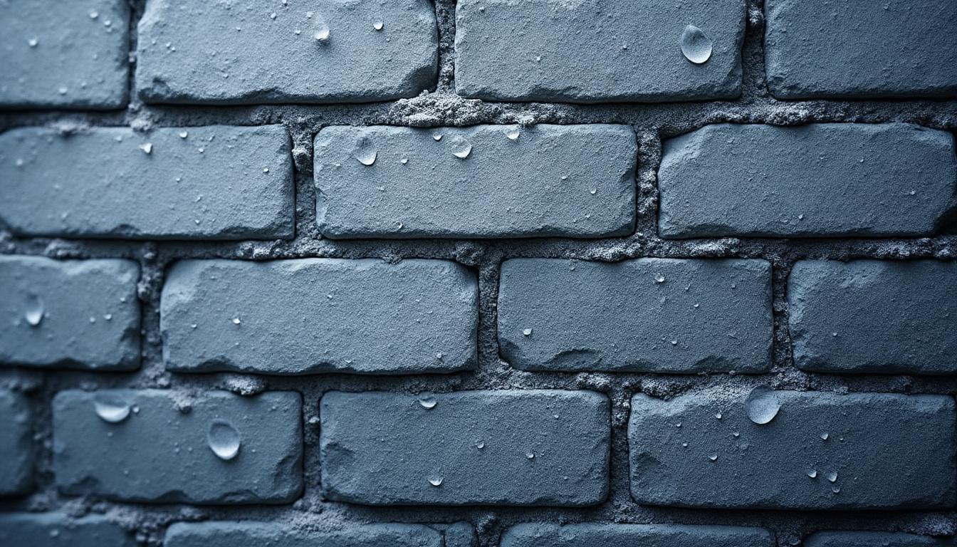 Gérer l’humidité des briques apparentes en hiver