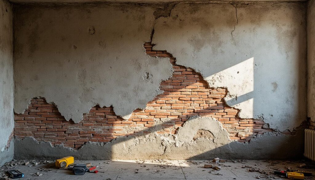 Que faire face à un mur en brique apparente abîmé ?