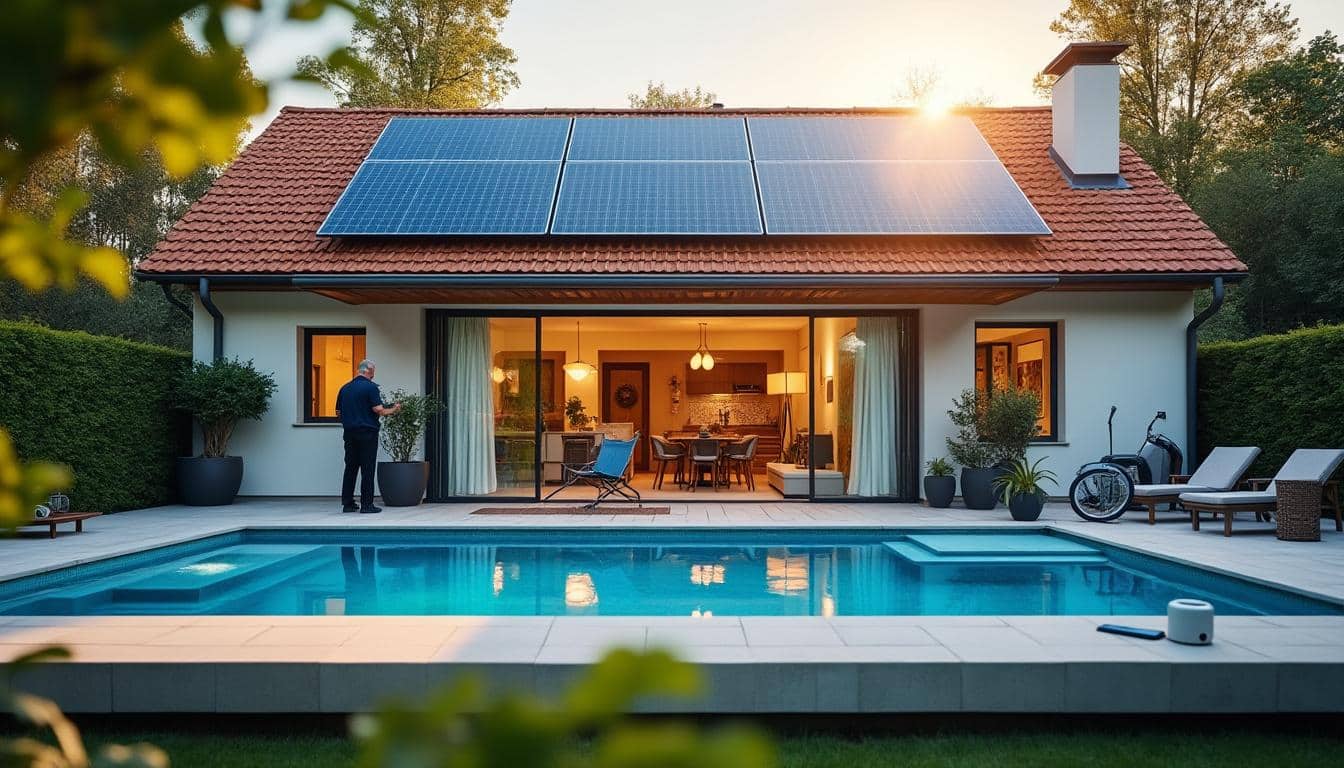 Comment fonctionne le chauffage solaire pour une piscine à la maison ?