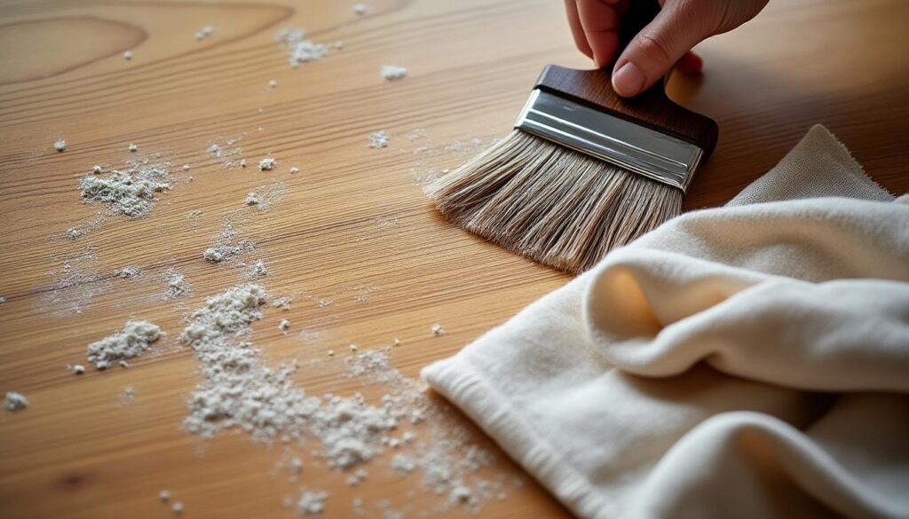 Nettoyer un meuble de cuisine gras avec du cirage