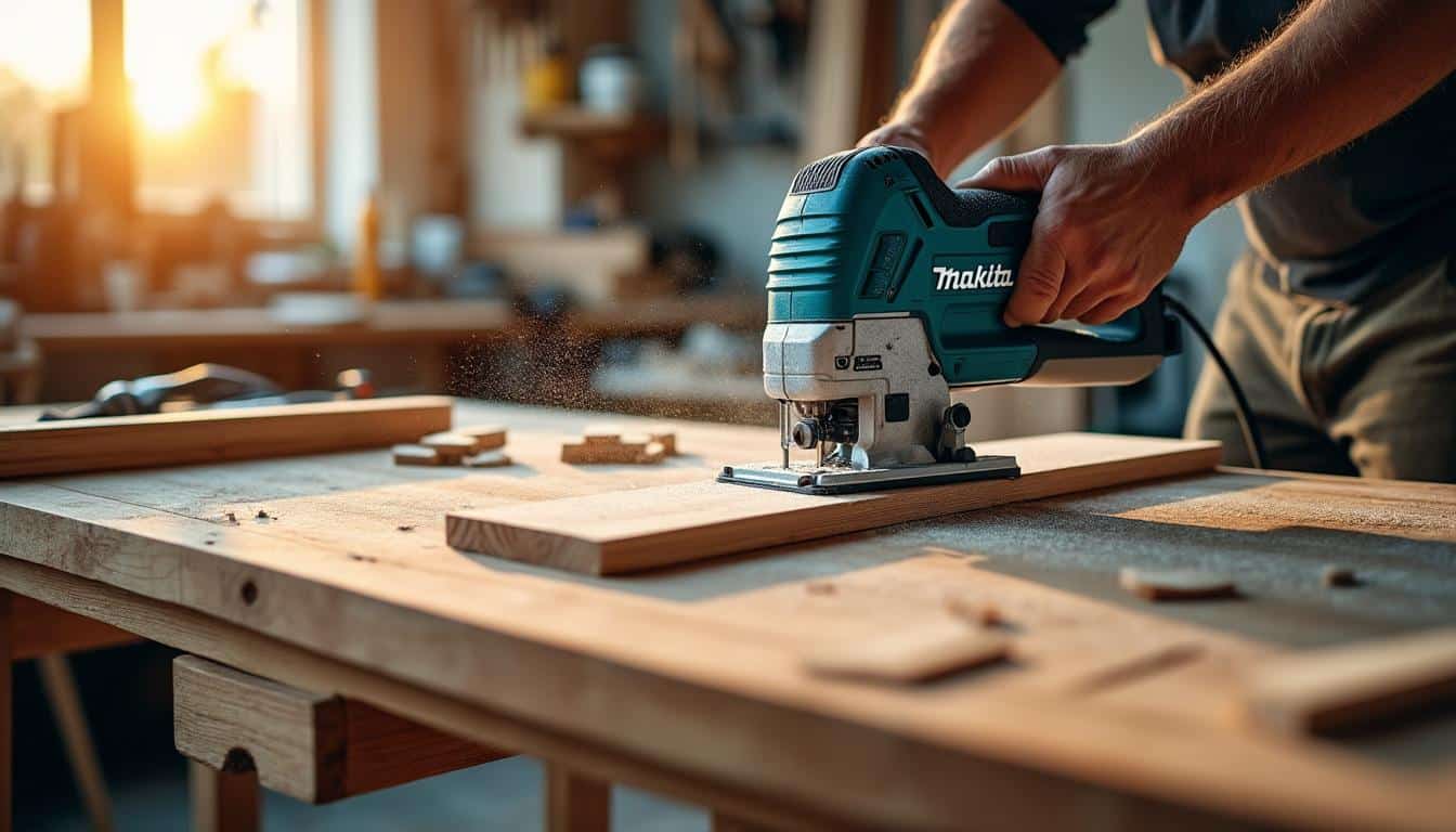 Illustration: Découvrez ce qui fait la spécificité de la scie à onglet Makita