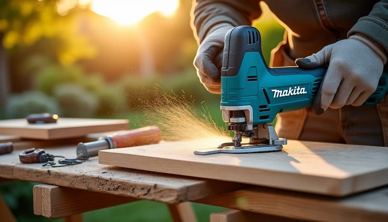 Makita scie à onglet : précision et puissance pour vos découpes