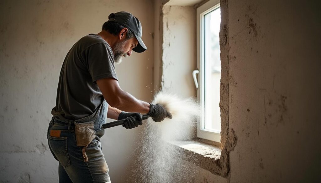 Bien scier un mur dans le cadre d'une isolation phonique de la maison