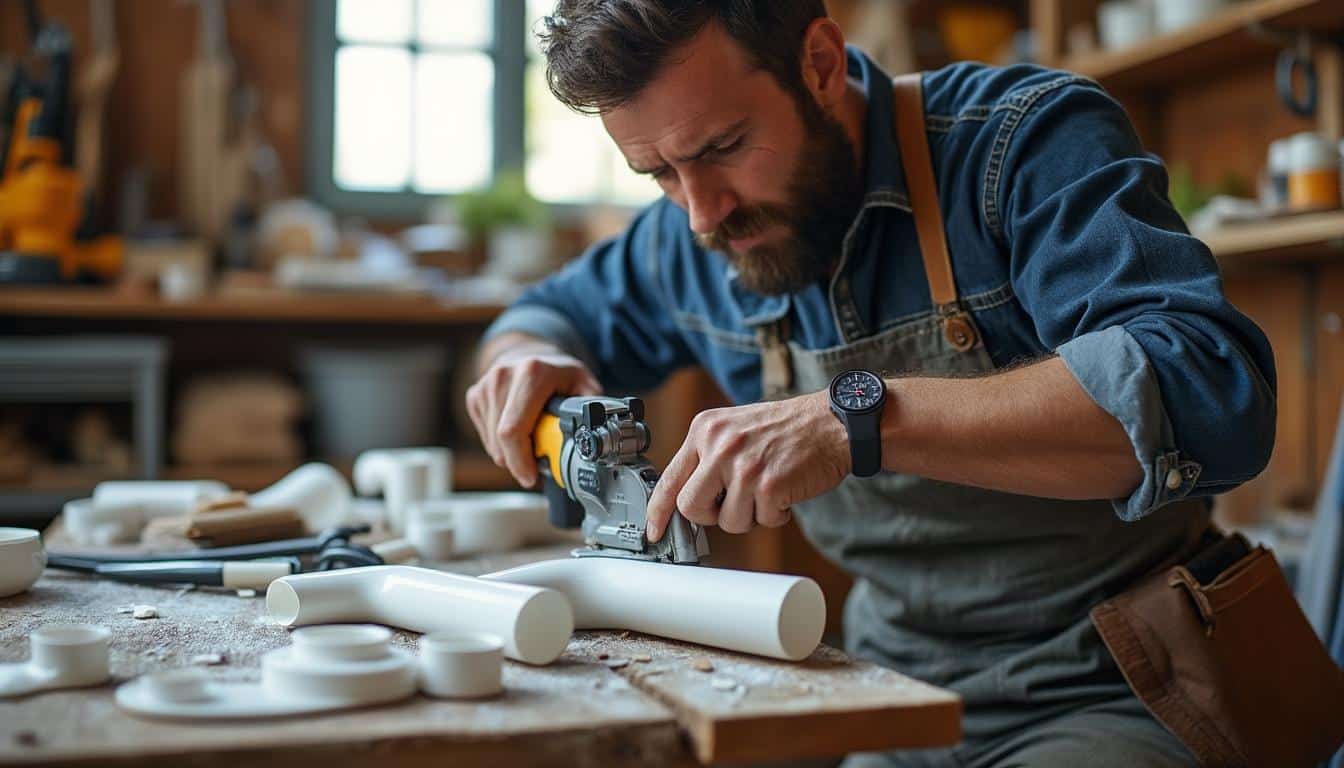 Illustration: Comprendre l’utilité de la scie pour la découpe du PVC