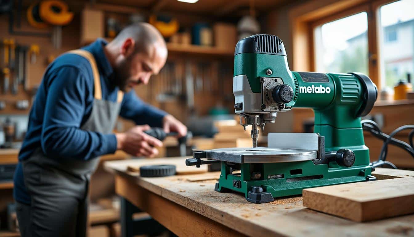 Illustration: Quels sont les détails techniques à connaître sur les scies à ruban Metabo ?