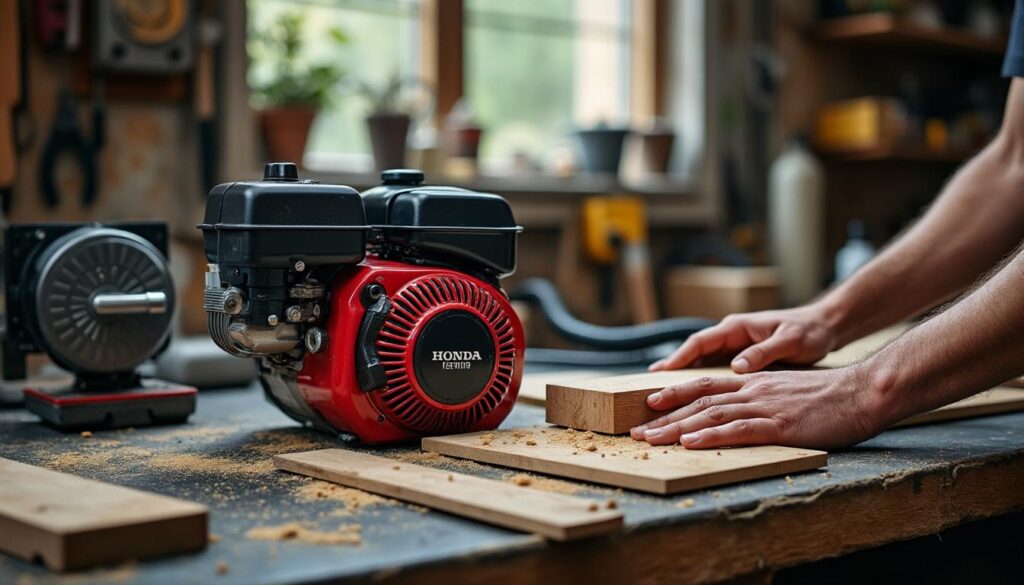 Moteur thermique Honda pour banc de scie : puissance et fiabilité