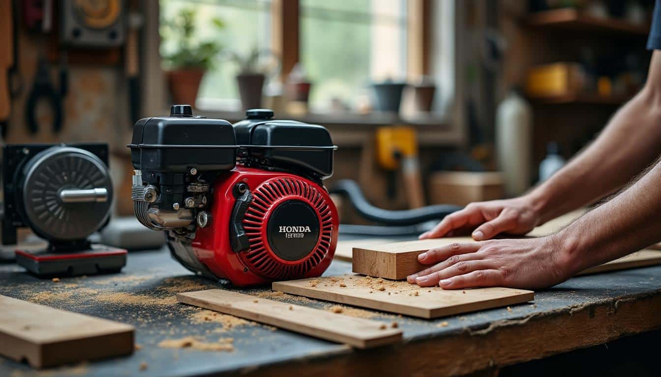 Moteur thermique Honda pour banc de scie : puissance et fiabilité