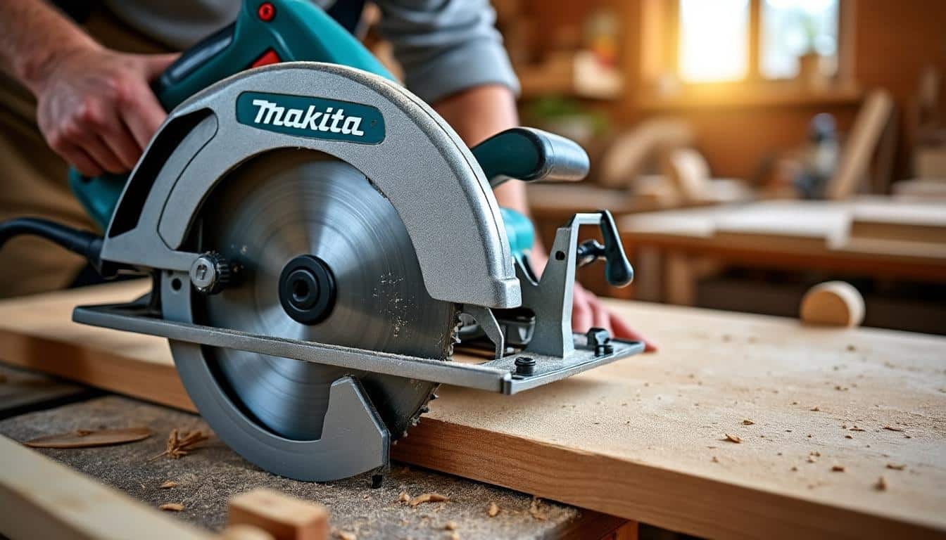 Illustration: Découvrir les caractéristiques essentielles de la scie circulaire Makita 235 mm