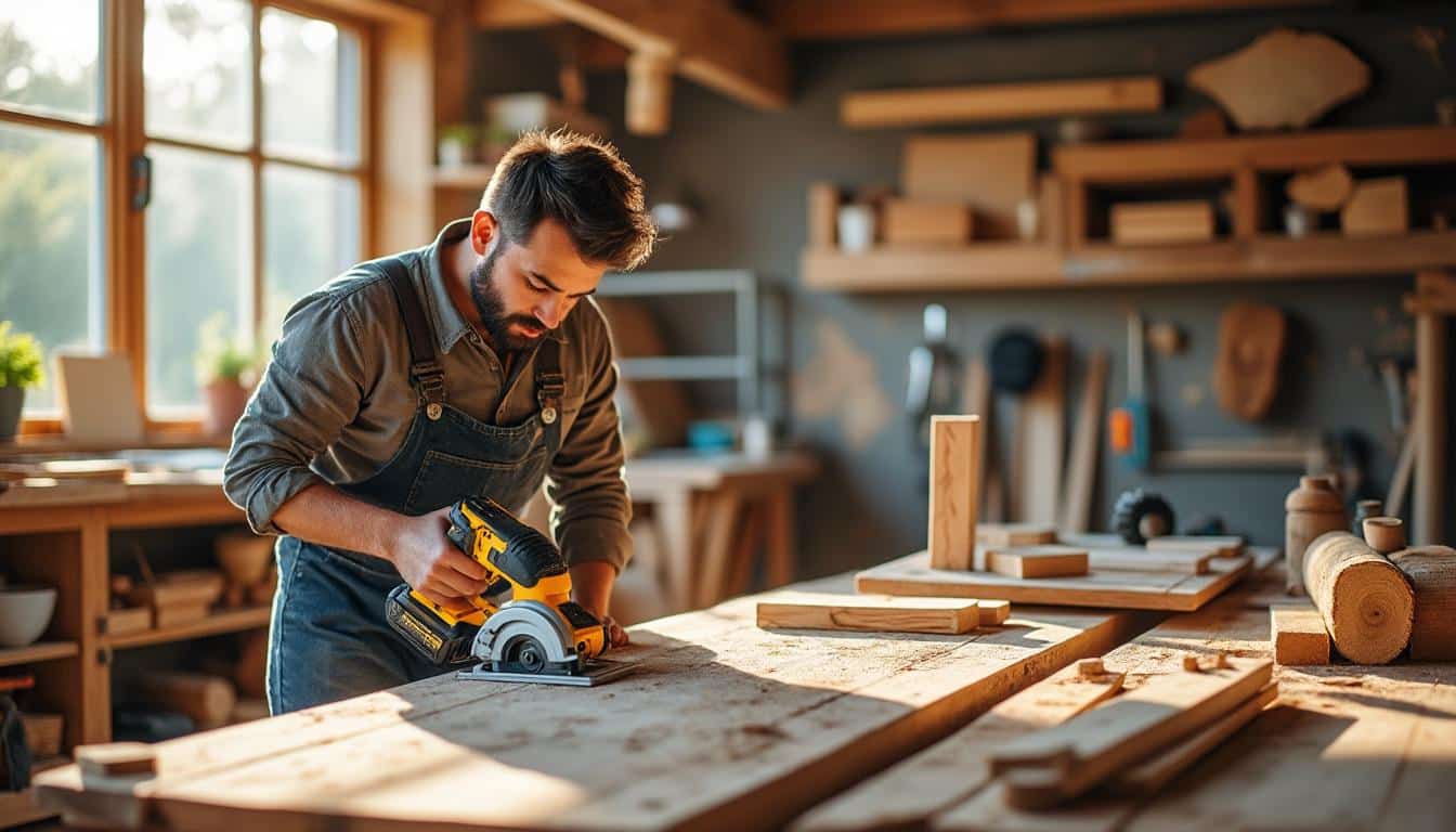 Illustration: Pourquoi choisir une scie plongeante Dewalt 18V pour vos travaux ?