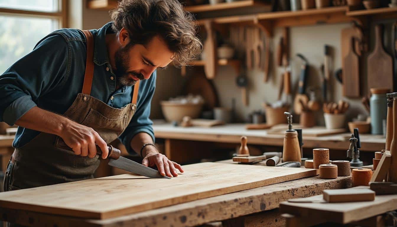 Illustration: Comprendre comment bien scier du bois : notions et bases essentielles