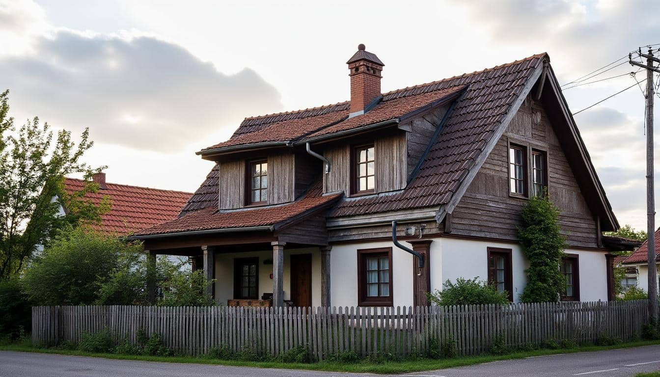 Illustration: Comprendre la forme et les spécificités de la toiture à double pente