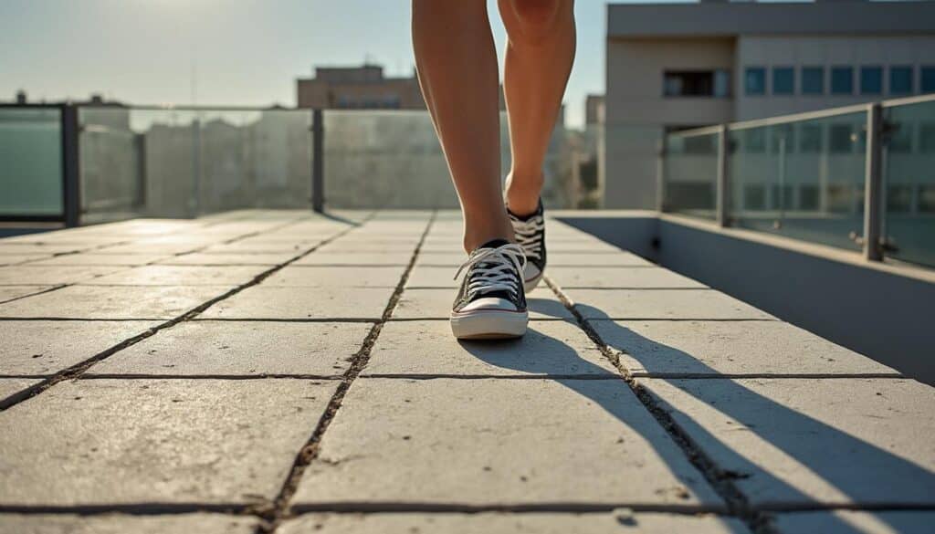 Toiture terrasse avec dalle sur plot : pratique et durable