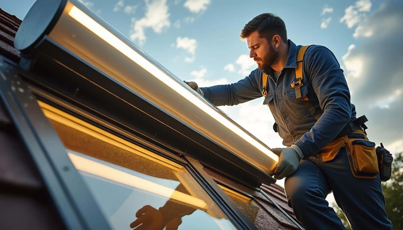 Illustration: Comprendre le fonctionnement d’un tube solaire pour votre toiture