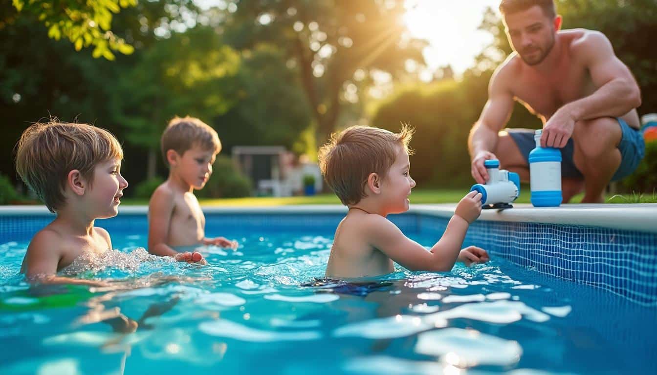 Illustration: Comprendre les systèmes de filtration adaptés à une piscine hors sol