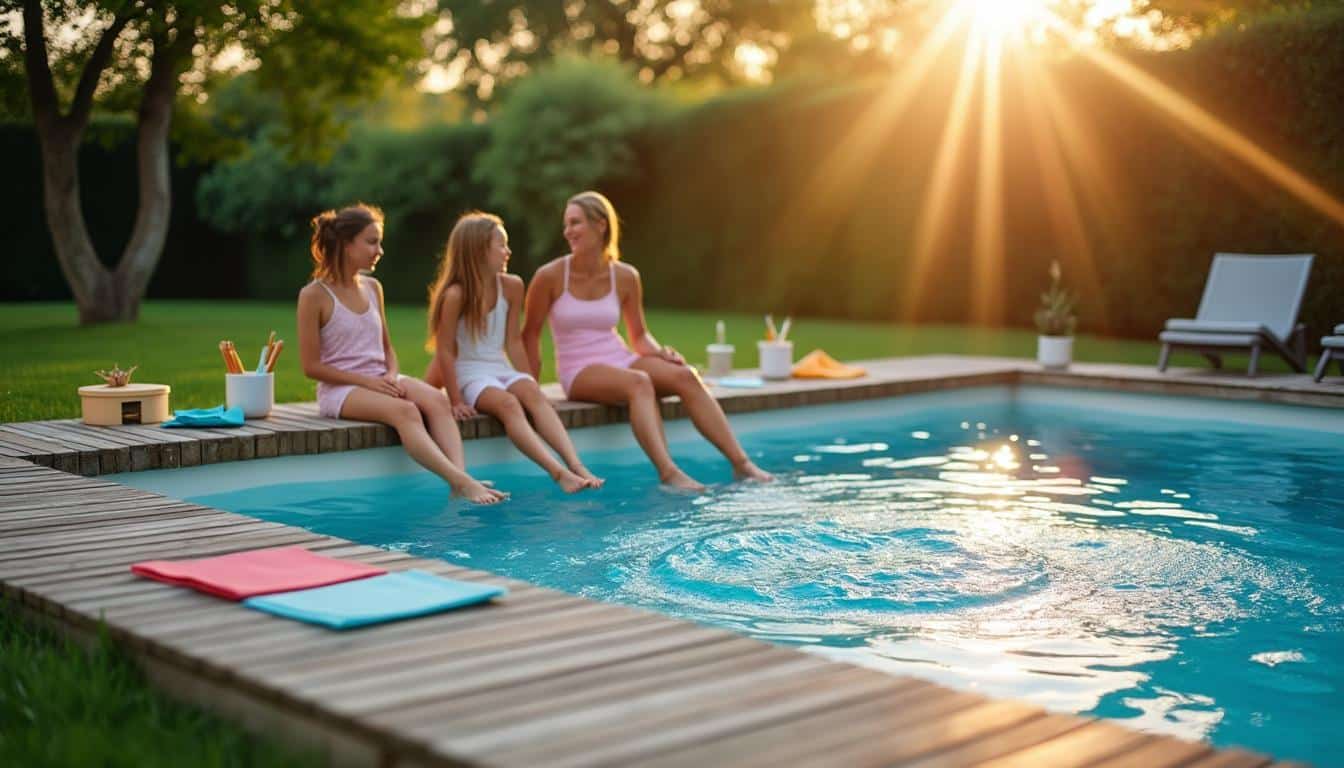 Piscine carrée hors sol : design moderne et installation facile