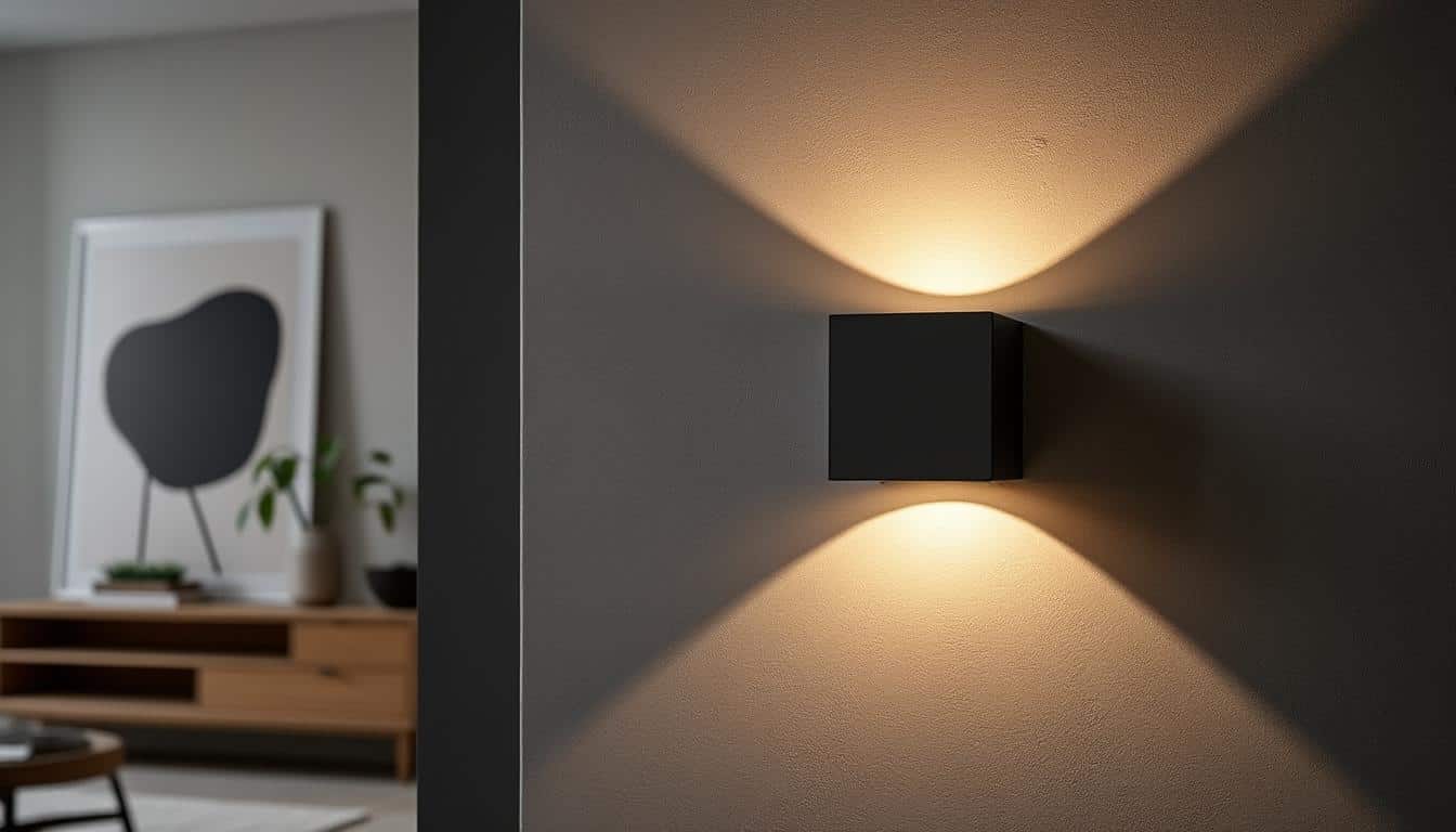 Illustration: Pourquoi choisir une applique murale noire au design contemporain ?