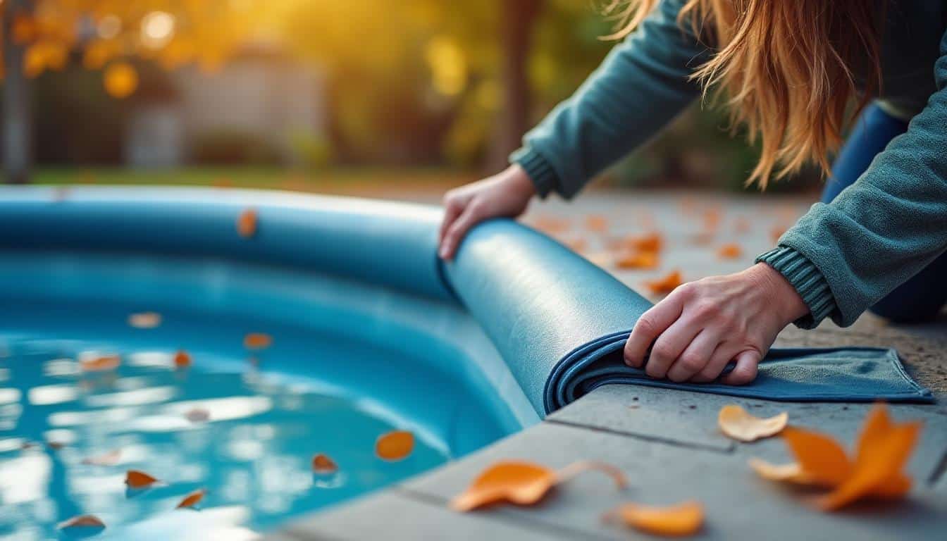 Illustration: Pourquoi l’hivernage est indispensable pour votre piscine hors sol cet hiver