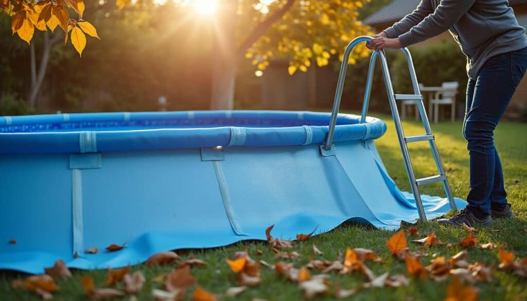 Comment mettre une piscine hors sol en hivernage : guide complet