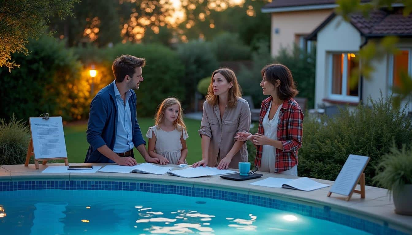 Illustration: Pourquoi est-il nécessaire de déclarer une piscine hors sol dans certains cas ?