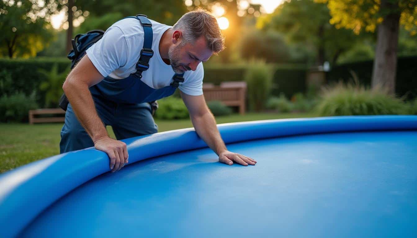 Illustration: Comprendre le rôle clé du revêtement étanche dans une piscine hors sol
