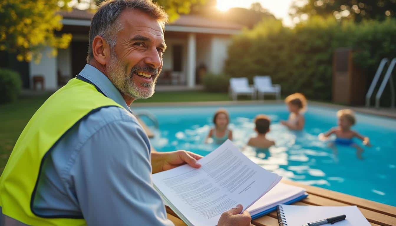 Illustration: Comment réaliser la déclaration de votre piscine hors sol auprès de la commune ?