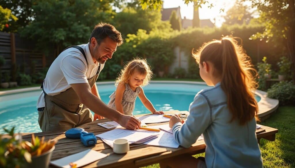 Piscine hors sol : déclaration, démarches et règles à connaître