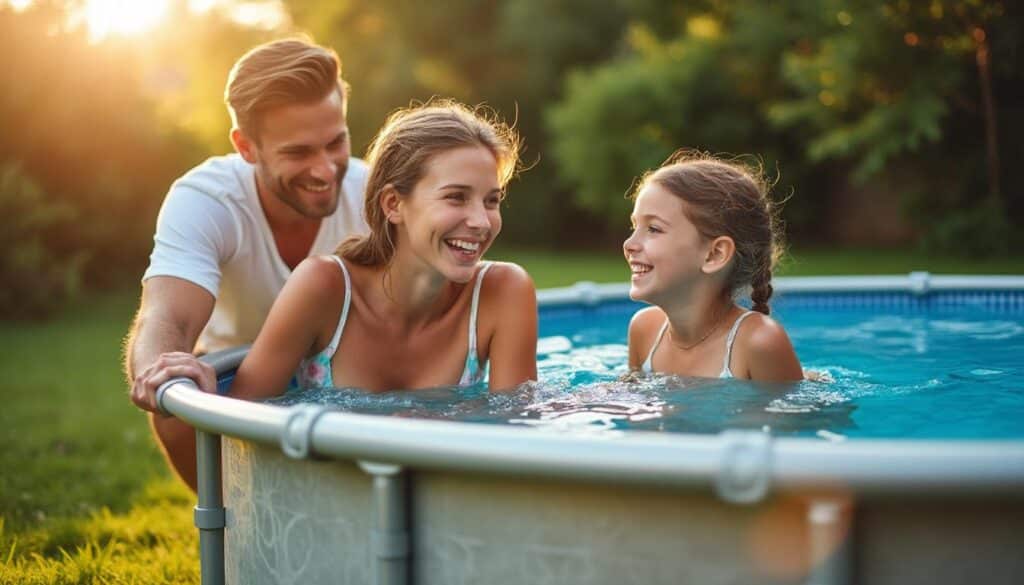 Piscine hors sol en inox : durabilité et design pour votre jardin