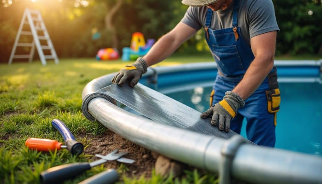 Tôle pour piscine hors sol : guide de choix et installation solide