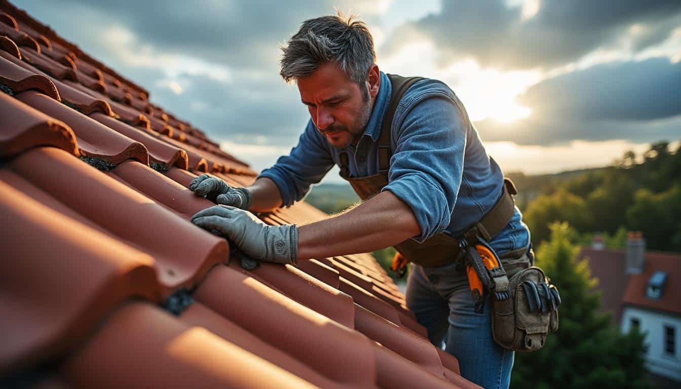Illustration: Comprendre l’importance de la pente admissible pour une toiture en tuiles