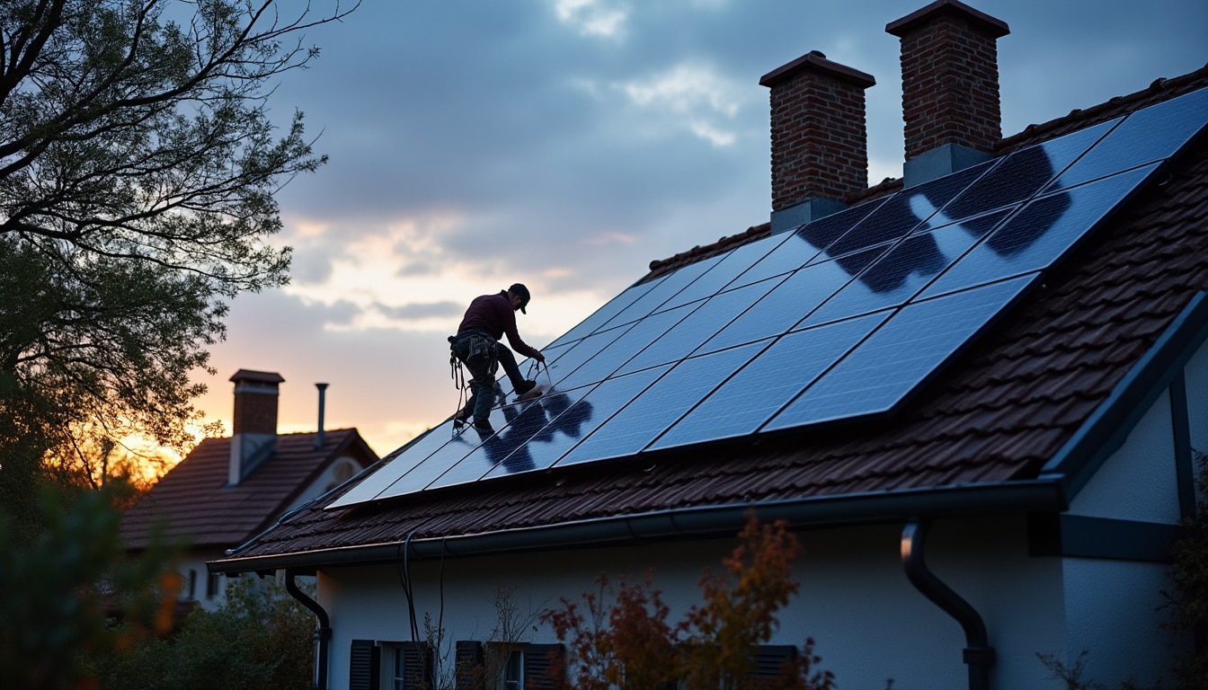 Illustration: Comprendre le fonctionnement des ardoises photovoltaïques dans une toiture solaire