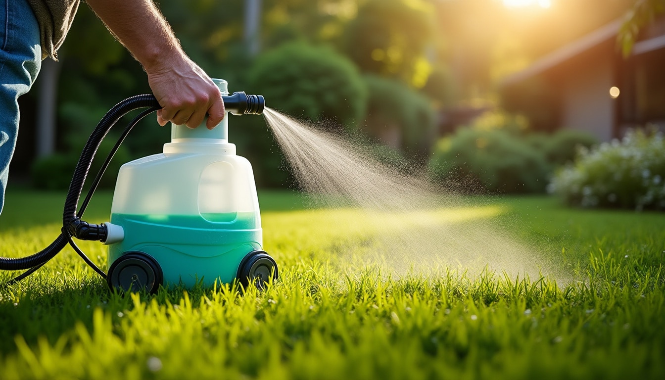 Engrais liquide pour gazon : rapidité et efficacité garanties