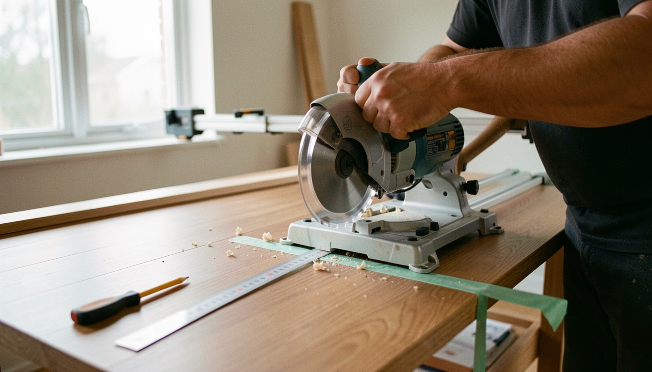 Comment couper du parquet stratifié sans éclats