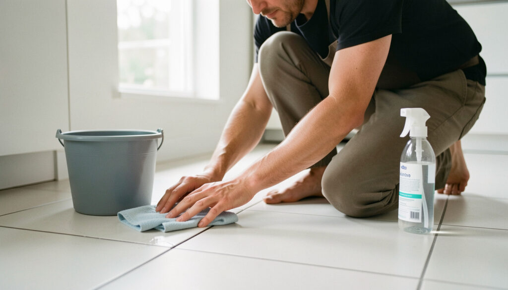 Comment nettoyer un carrelage sans abîmer les joints