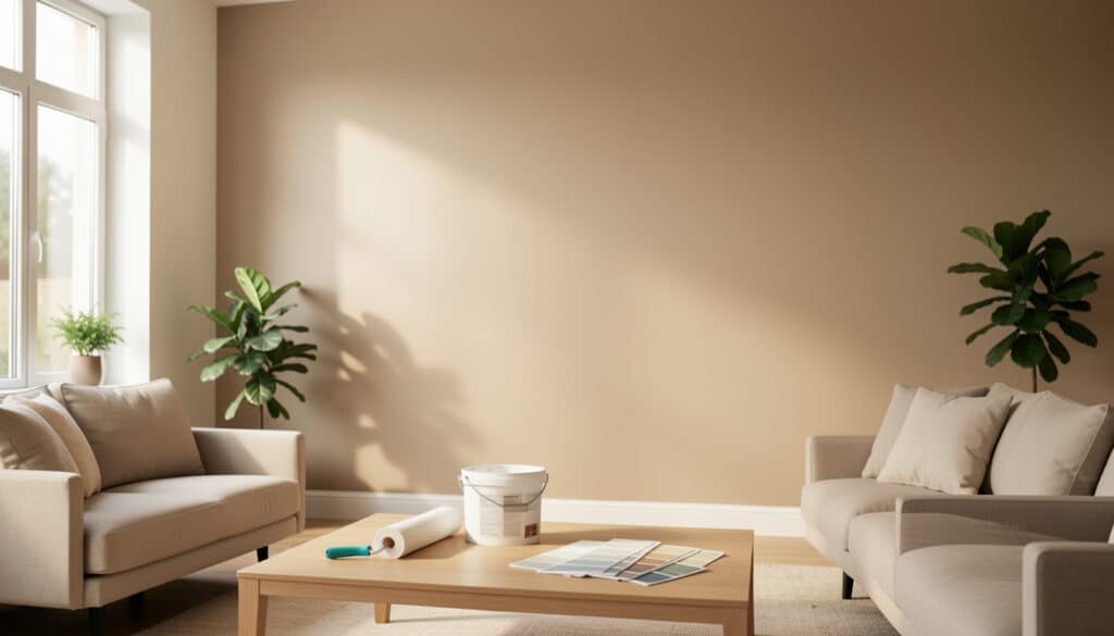 Peinture satinée pour les murs : avantages et limites